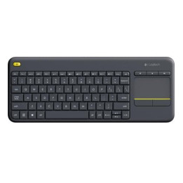 Wireless Touch K400 Plus Black | Logitech 