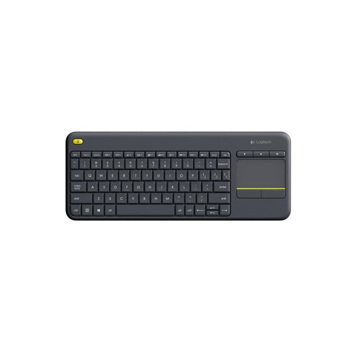 Wireless Touch K400 Plus Black | Logitech 