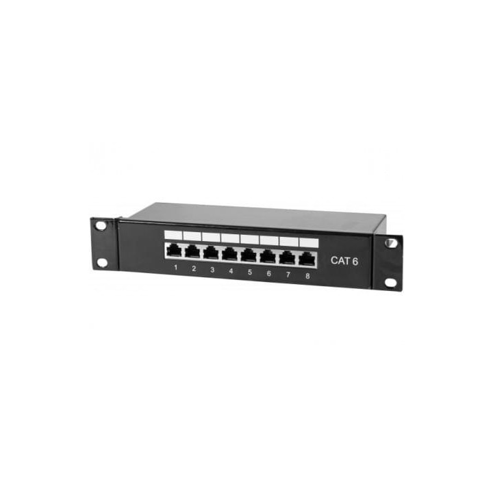 Panneau de Brassage Cat.6 FTP 8 ports 10" 1U | Générique 