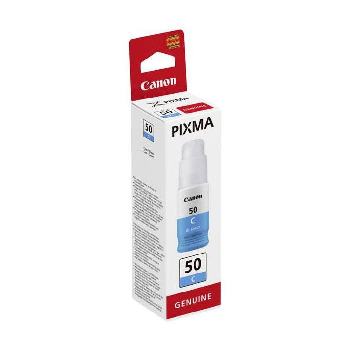 Bouteille d'encre Cyan GI-50 C - 3403C001 - 3403C001 | Canon 