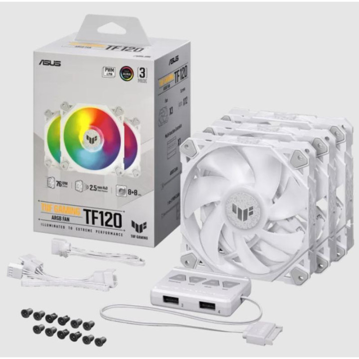 TUF GAMING TF120 ARGB WT 3 IN 1 
