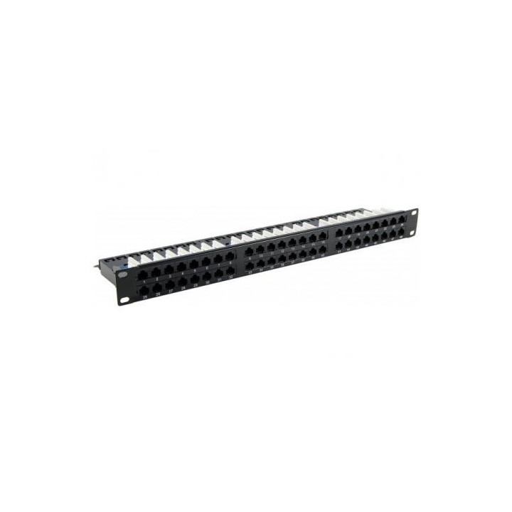 Panneau 1U 19" 48 ports CAT6 UTP - 257251 | Générique 