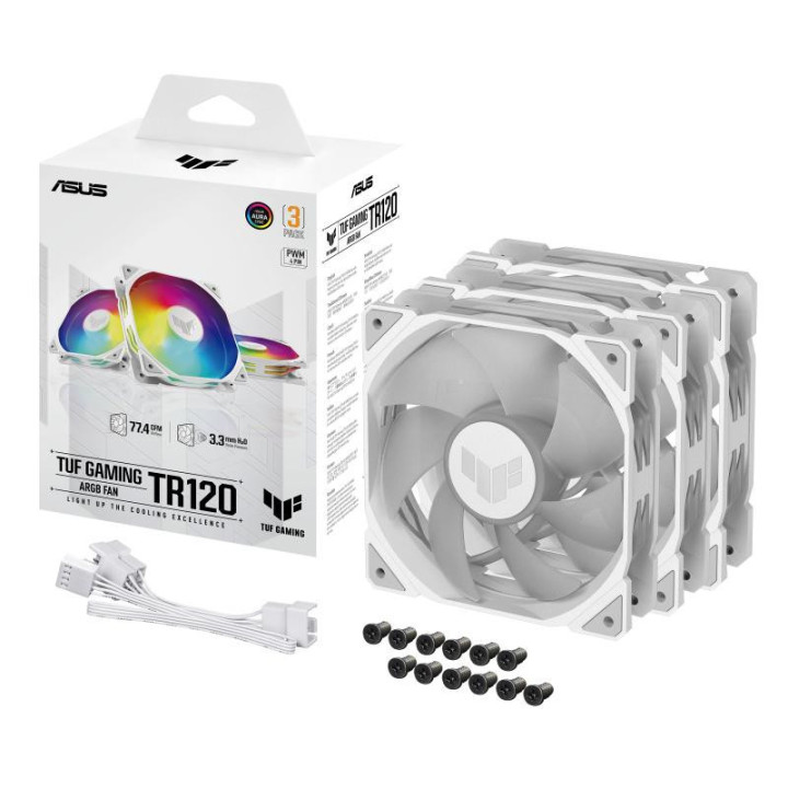 TUF GAMING TR120 FAN ARGB WHITE 