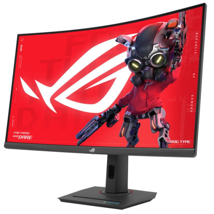ASUS ROG Strix XG32WCS écran plat de PC 80 cm (31.5") 2560 x 1440 pixels Quad HD LED Noir 