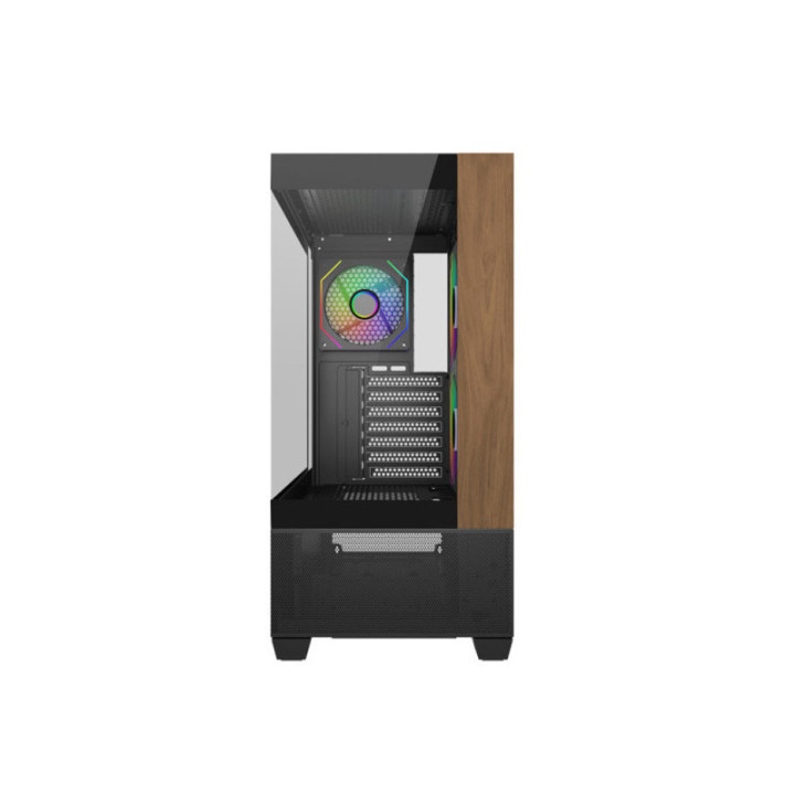COOLER MASTER Elite 690 Wood Black 