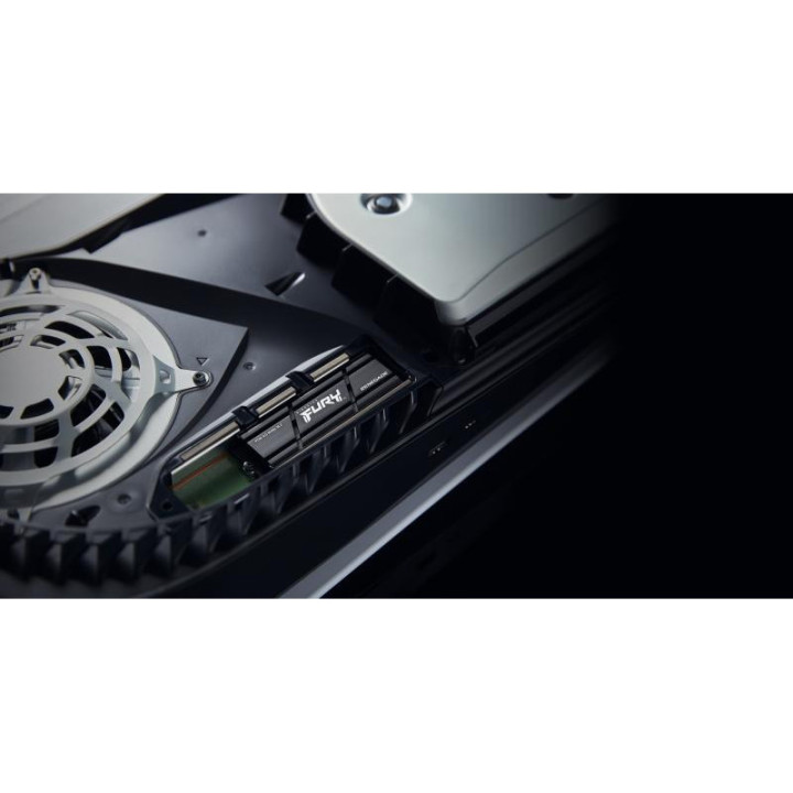Kingston Technology 4000G RENEGADE PCIe 4.0 NVMe SSD W/ Radiateur de dissipation thermique 