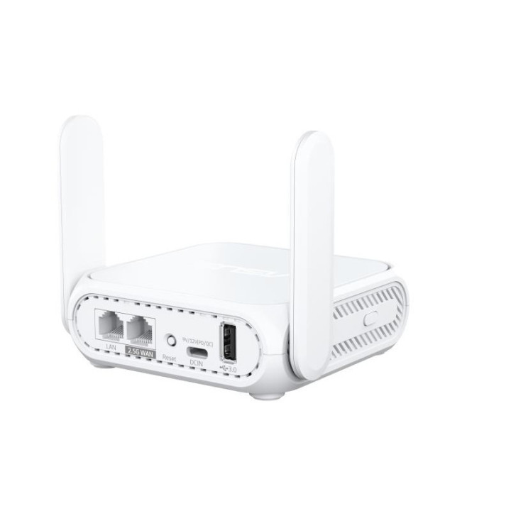 ASUS RT-BE58 Go routeur sans fil 2.5 Gigabit Ethernet Bi-bande (2,4 GHz / 5 GHz) Blanc 