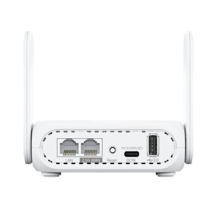 ASUS RT-BE58 Go routeur sans fil 2.5 Gigabit Ethernet Bi-bande (2,4 GHz / 5 GHz) Blanc 