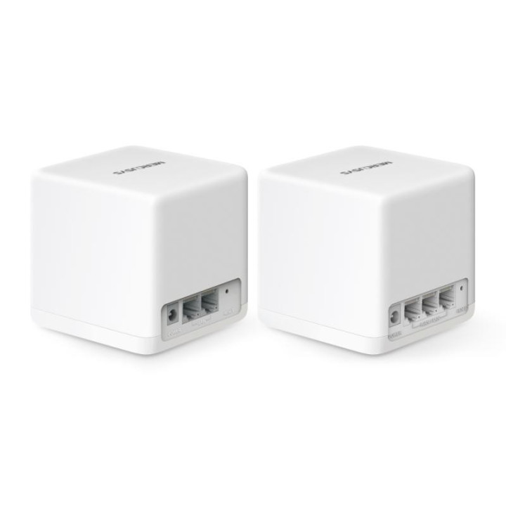 Mercusys HALO H60X Bi-bande (2,4 GHz / 5 GHz) Wi-Fi 6 (802.11ax) Blanc 2 Interne 