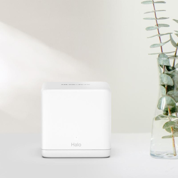 Mercusys HALO H60X Bi-bande (2,4 GHz / 5 GHz) Wi-Fi 6 (802.11ax) Blanc 2 Interne 