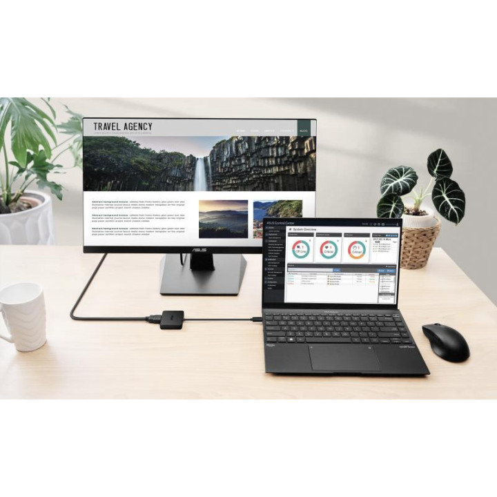 ASUS DC100 USB-C Mini Station Compact HDMI 4K 