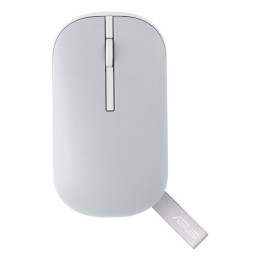 ASUS Marshmallow Mouse MD100 souris Bureau Ambidextre RF sans fil + Bluetooth Optique 1600 DPI 
