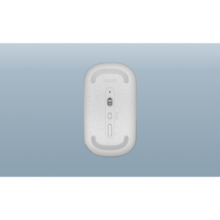 ASUS Marshmallow Mouse MD100 souris Bureau Ambidextre RF sans fil + Bluetooth Optique 1600 DPI 