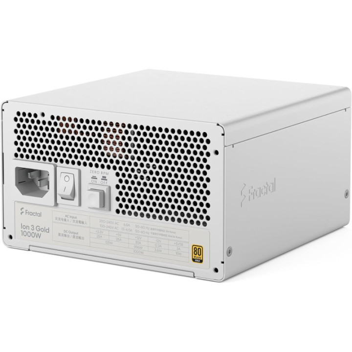 FRACTAL Ion 3 Gold 1000W White , EU Cord 