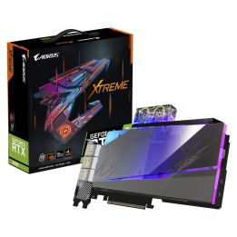 AORUS RTX 3080 XTREME WATERFORCE WB 10G LHR - GVN3080AORUSXWB10GD | Gigabyte 