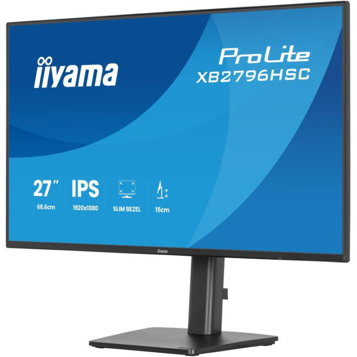 iiyama ProLite XB2796HSC-B1 écran plat de PC 68,6 cm (27") 1920 x 1080 pixels Full HD LED Noir 