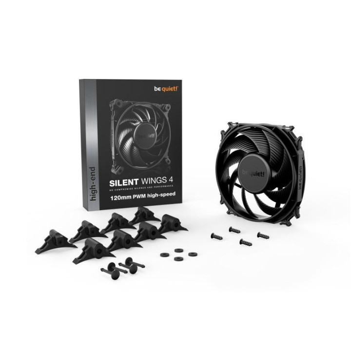 BE QUIET! SILENT WINGS 4 120mm PWM high-speed 