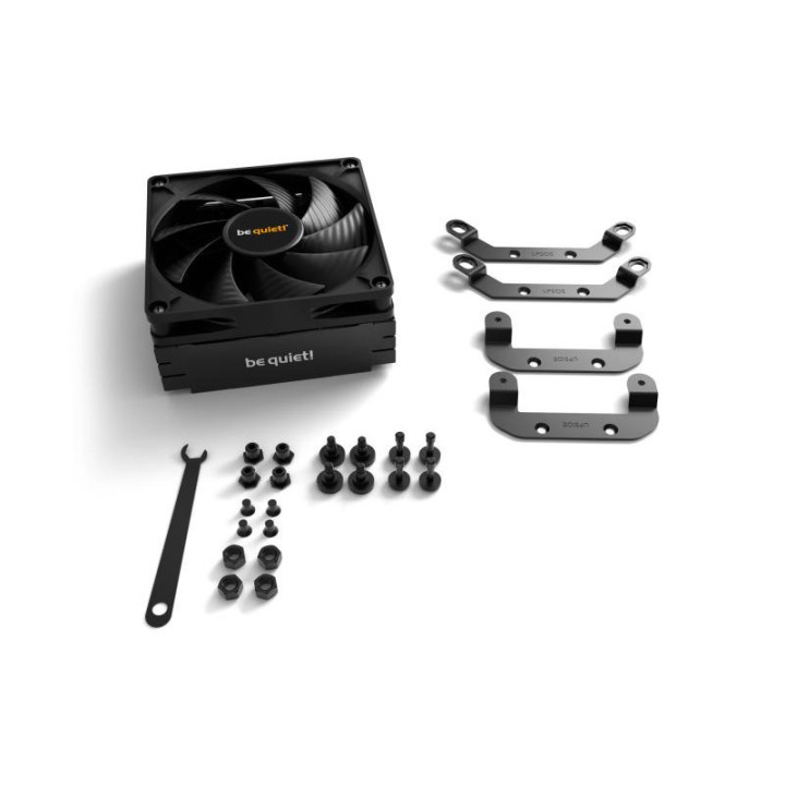 be quiet! Pure Rock LP | Ventirad mono tour, low profile, socket Intel et AMD 