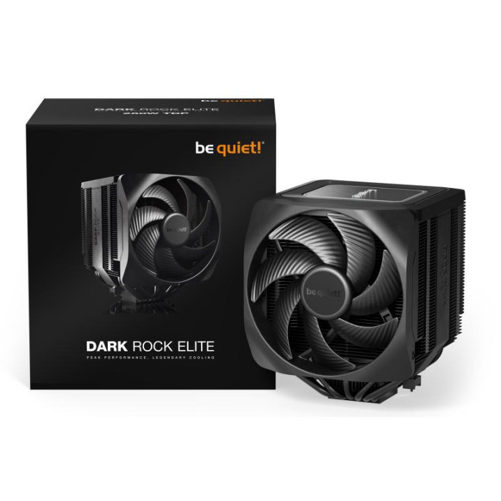 be quiet! Dark Rock Elite | Ventirad double tour, socket Intel et AMD, ARGB 