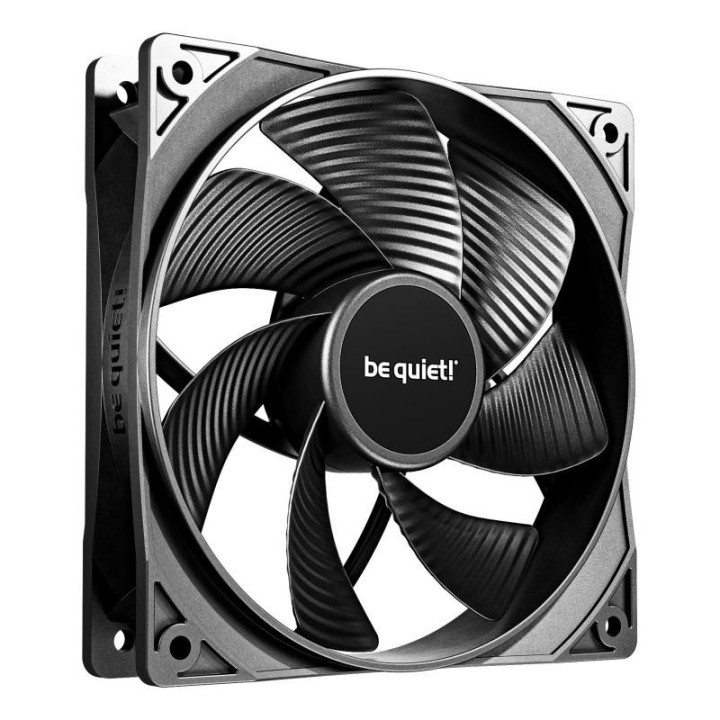 be quiet! Light Wings 120 mm PWM Reverse Black | Ventilateur PC reverse blanc | Pack de 3 