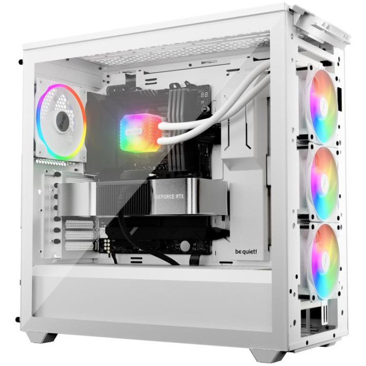 be quiet! Light Loop 360 mm White | Système de refroidissement liquide tout-en-un, 360 mm, blanc, socket Intel et AMD, ARGB 