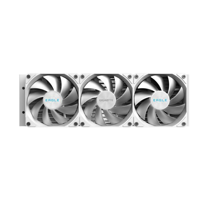 GIGABYTE EAGLE 360 ICE Système de Refroidissement Liquide pour CPU - 3x120mm Ventilateurs ARGB, écran LCD couleur, DAISY-CHAIN, 