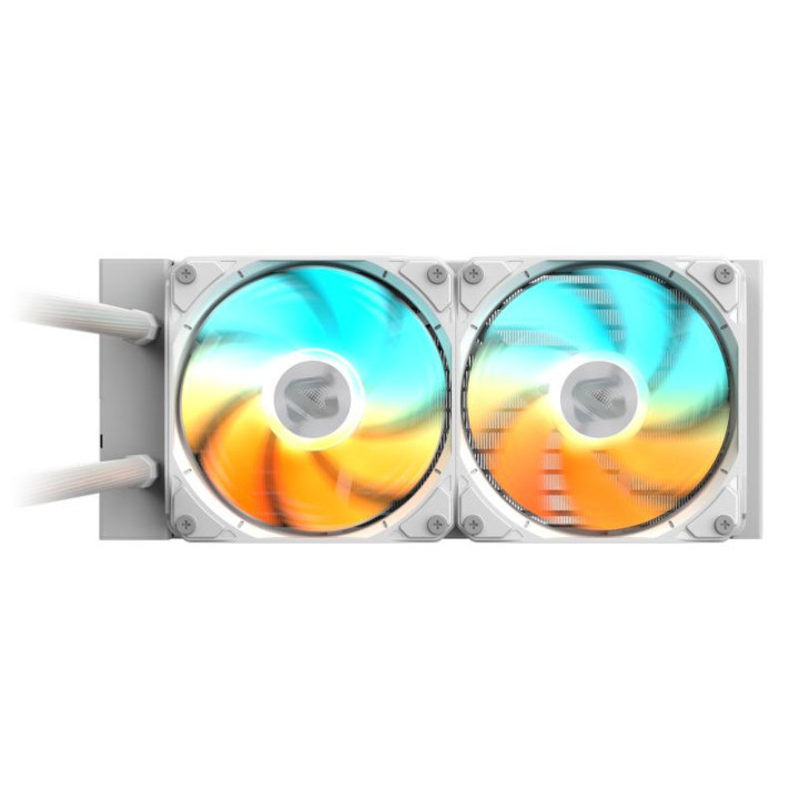 GIGABYTE GAMING 240 ICE Refroidisseur Liquide pour CPU - 2x120mm Ventilateurs ARGB, mécanisme d?emboîtement coulissant, DAISY-CH