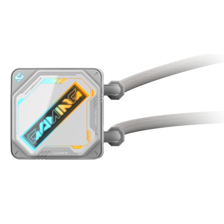GIGABYTE GAMING 240 ICE Refroidisseur Liquide pour CPU - 2x120mm Ventilateurs ARGB, mécanisme d?emboîtement coulissant, DAISY-CH