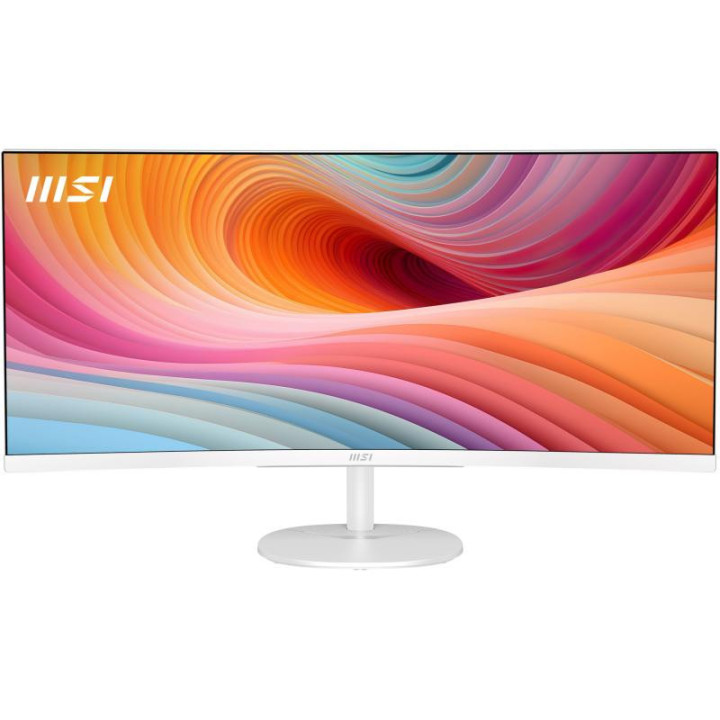 MSI Pro MP341CQW E12 écran plat de PC 86,4 cm (34") 3440 x 1440 pixels UltraWide Quad HD Blanc 