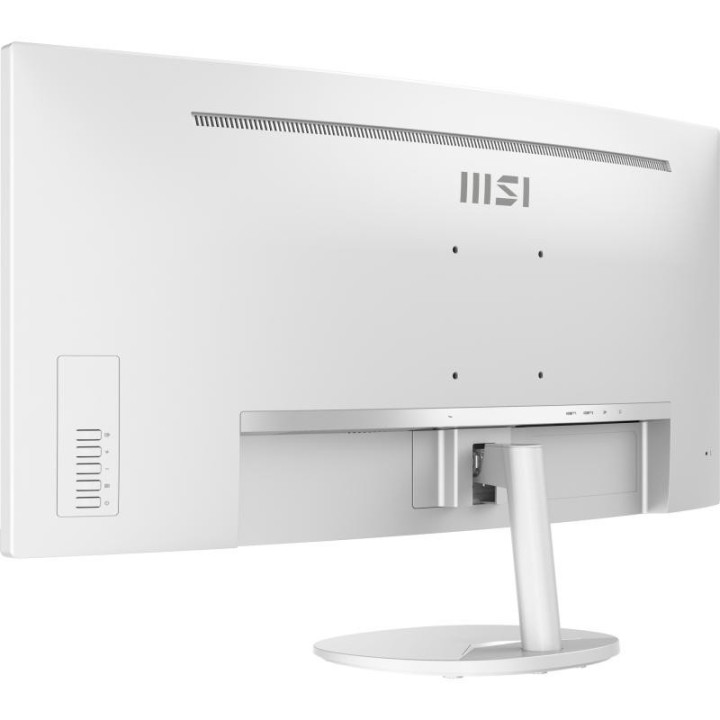 MSI Pro MP341CQW E12 écran plat de PC 86,4 cm (34") 3440 x 1440 pixels UltraWide Quad HD Blanc 