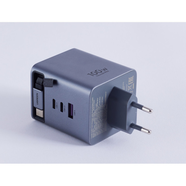 UGREEN Chargeur Rapide 100 W + Câble avec Rouleau *65828 