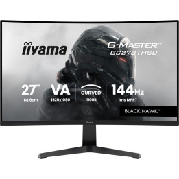 iiyama G-MASTER GC2781HSU-B1 27" 144H écran plat de PC 68,6 cm (27") 1920 x 1080 pixels Noir 