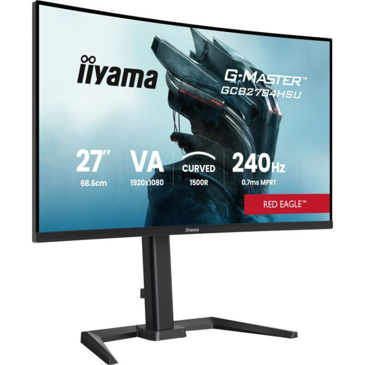 iiyama G-MASTER GCB2784HSU-B1 27" 240Hz écran plat de PC 68,6 cm (27") 1920 x 1080 pixels Noir 