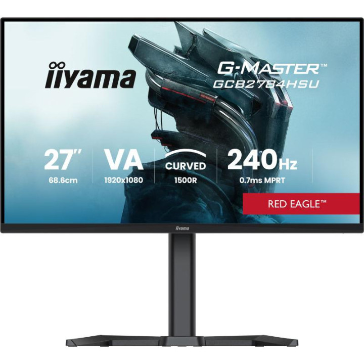 iiyama G-MASTER GCB2784HSU-B1 27" 240Hz écran plat de PC 68,6 cm (27") 1920 x 1080 pixels Noir 