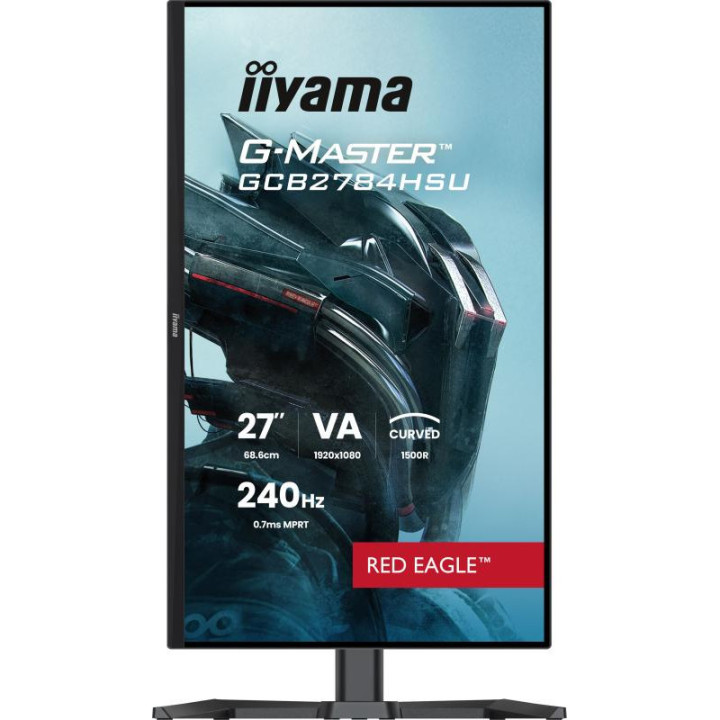 iiyama G-MASTER GCB2784HSU-B1 27" 240Hz écran plat de PC 68,6 cm (27") 1920 x 1080 pixels Noir 