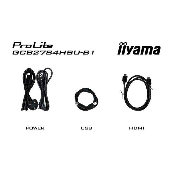 iiyama G-MASTER GCB2784HSU-B1 27" 240Hz écran plat de PC 68,6 cm (27") 1920 x 1080 pixels Noir 