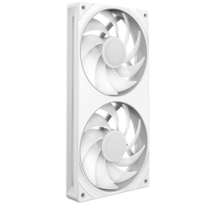 NZXT RF-U24HF-W1 système de refroidissement d?ordinateur Boitier PC Ventilateur Blanc 