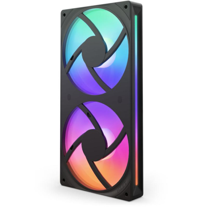 NZXT RF-U24HF-B1 système de refroidissement d?ordinateur Boitier PC Ventilateur Noir 