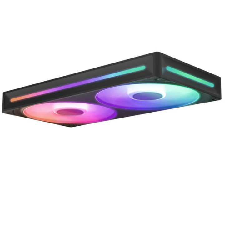 NZXT RF-U24HF-B1 système de refroidissement d?ordinateur Boitier PC Ventilateur Noir 