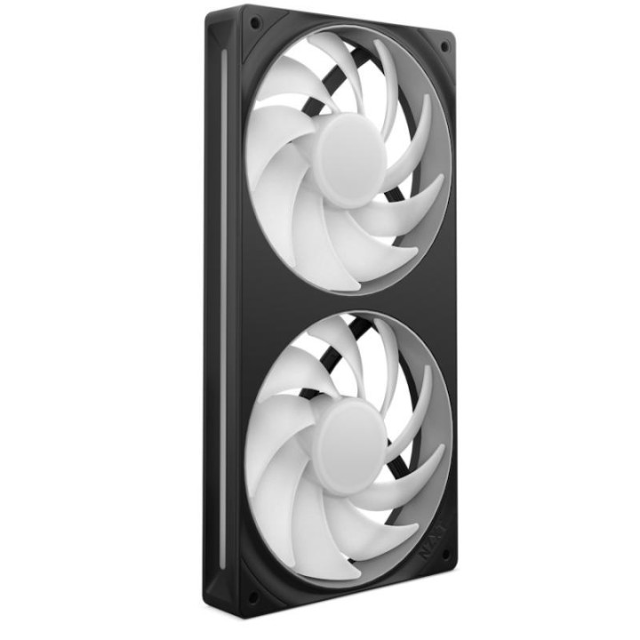 NZXT RF-U24HF-B1 système de refroidissement d?ordinateur Boitier PC Ventilateur Noir 