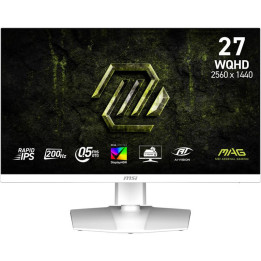 MSI MAG 274QRFW E20 écran plat de PC 68,6 cm (27") 2560 x 1440 pixels Wide Quad HD LCD Blanc 