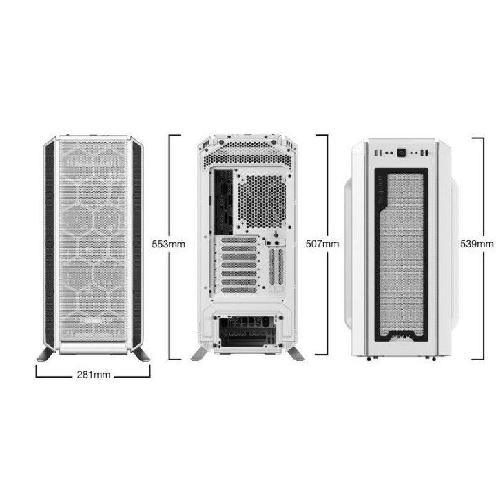 BE QUIET SILENT BASE 802 Window White 