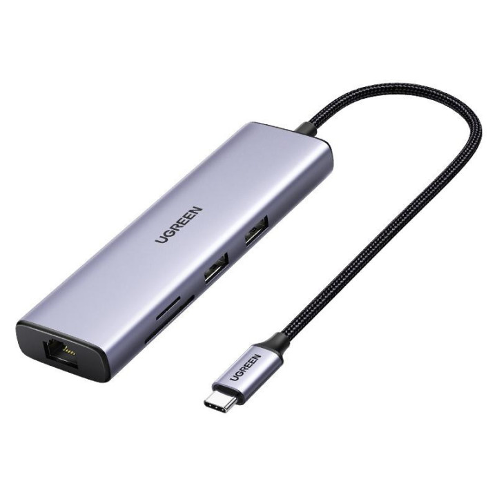 UGREEN Adaptateur Multiport 7-en-1 4K HDMI vers USB C *60515 
