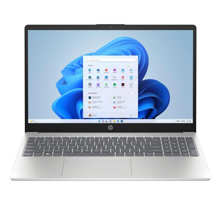 HP 15-fd0011nf Intel Core 7 150U Ordinateur portable 39,6 cm (15.6") Full HD 16 Go DDR5-SDRAM 512 Go SSD Wi-Fi 6 (802.11ax) Wind