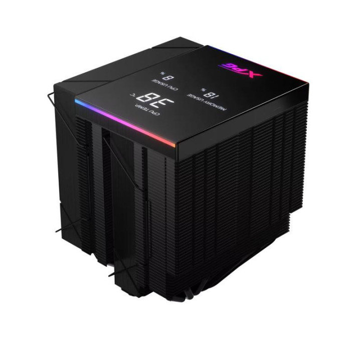 XPG MAESTRO PLUS 62DA Processeur Refroidisseur d'air 12 cm Noir 