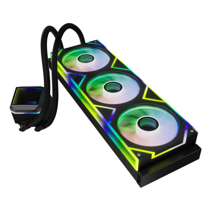 XPG LEVANTE II 360 Processeur Refroidisseur de liquide tout-en-un 12 cm Noir 