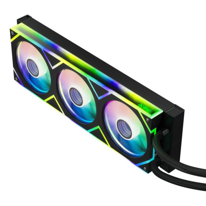 XPG LEVANTE II 360 Processeur Refroidisseur de liquide tout-en-un 12 cm Noir 