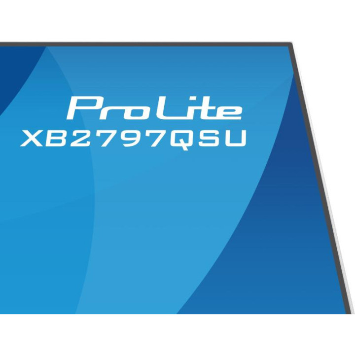iiyama ProLite XB2797QSU-W1 écran plat de PC 68,6 cm (27") 2560 x 1440 pixels Quad HD LED Blanc 