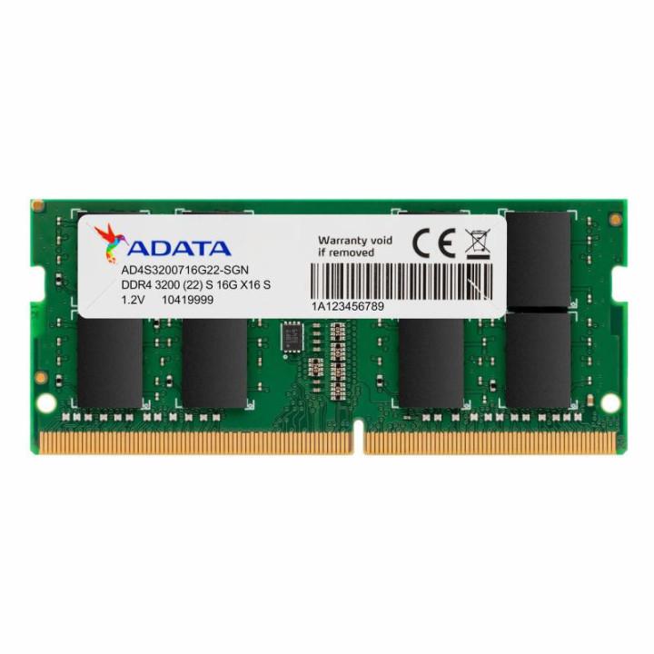 ADATA STANDARD 8GB D4 DRAM SO-DIMM 3200 CL22 