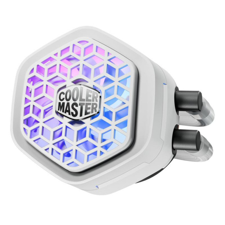 Cooler Master MasterLiquid Atmos II 360 VRM Fan White Processeur Kit de refroidissement du liquide 12 cm Blanc 1 pièce(s) 